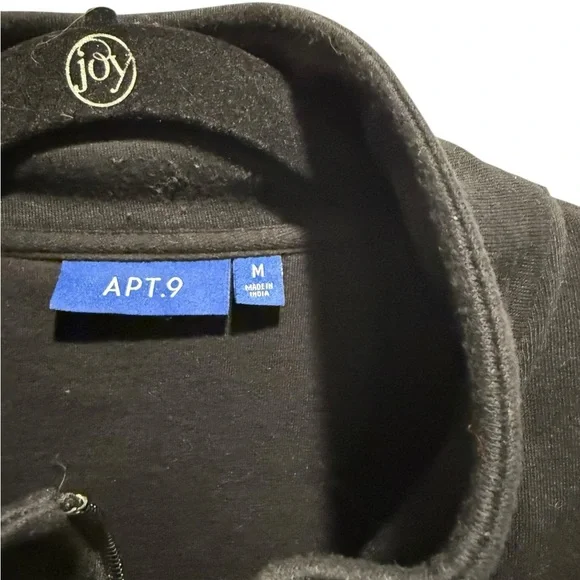 🧥 Men’s Apt. 9 Black Jacket — Size M - Picture 4 of 5